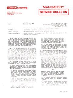 service bulletins continental compression test|lycoming compression test service bulletin.